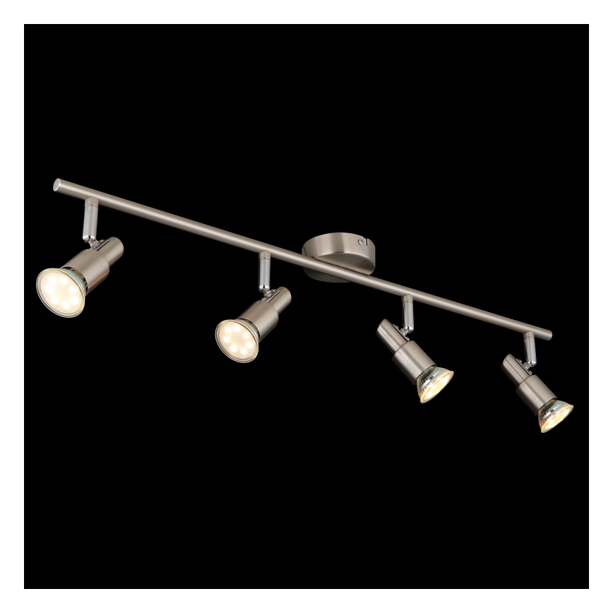 Globo - Світлодіодний точковий світильник 4xGU10/3W/230V