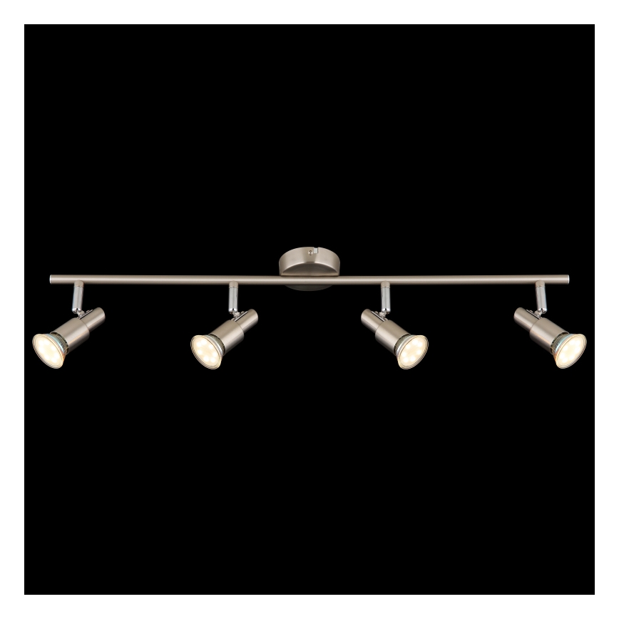 Globo - Світлодіодний точковий світильник 4xGU10/3W/230V