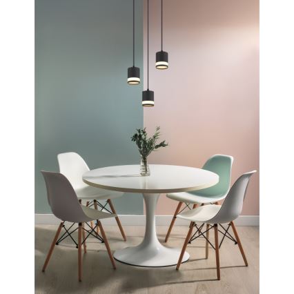 Globo - Светодиодная подвесная люстра 3xGX53/7W/230V 3000K черный