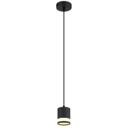 Globo - Светодиодная подвесная люстра 1xGX53/7W/230V 3000K черный