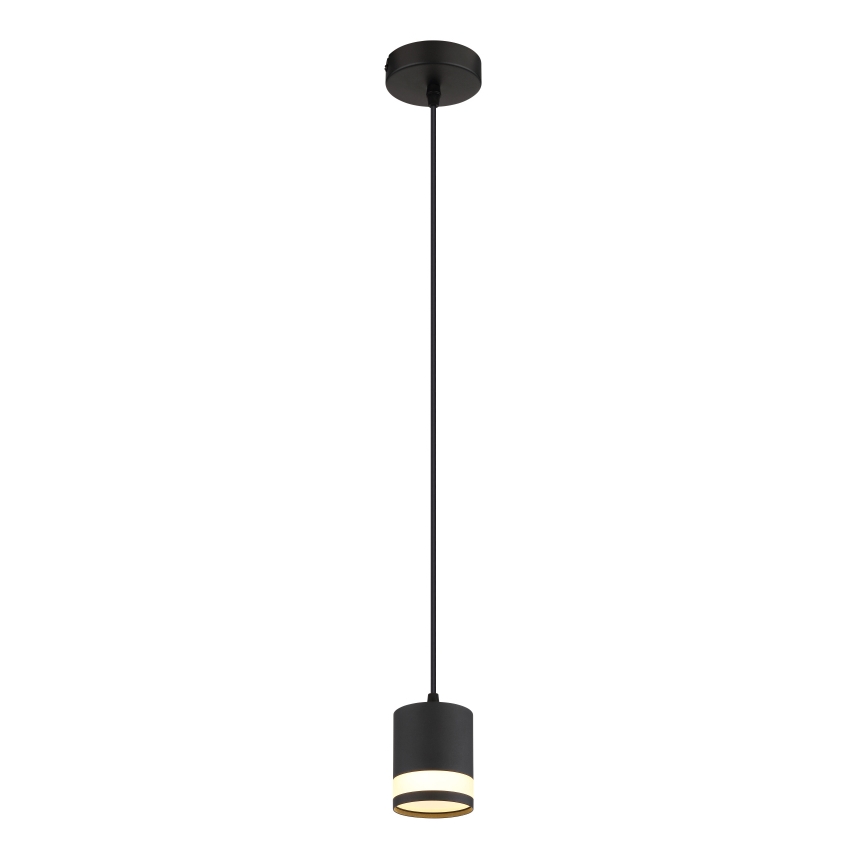 Globo - Светодиодная подвесная люстра 1xGX53/7W/230V 3000K черный