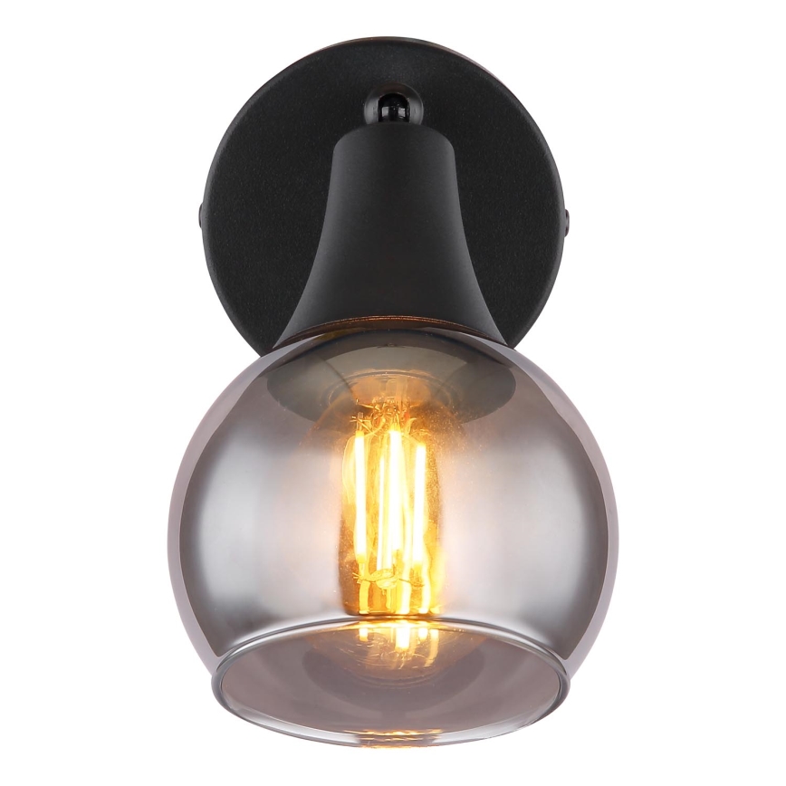 Globo - Настенный точечный светильник 1xE14/40W/230V черный
