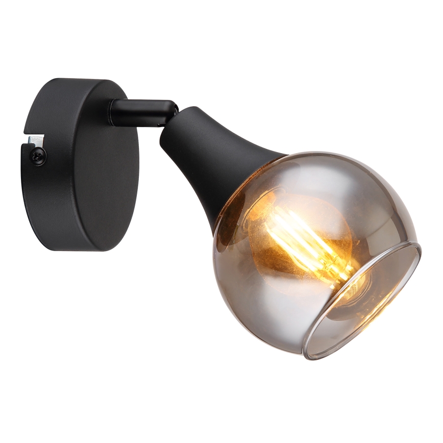 Globo - Настенный точечный светильник 1xE14/40W/230V черный