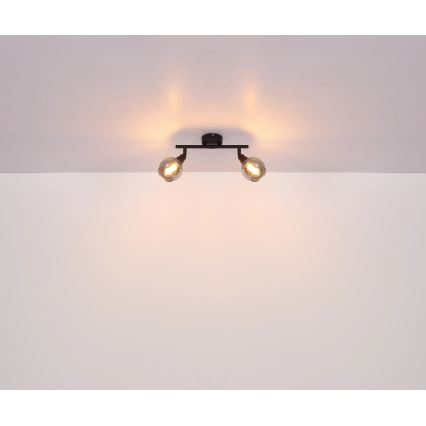 Globo - Точечный светильник 2xE14/40W/230V черный