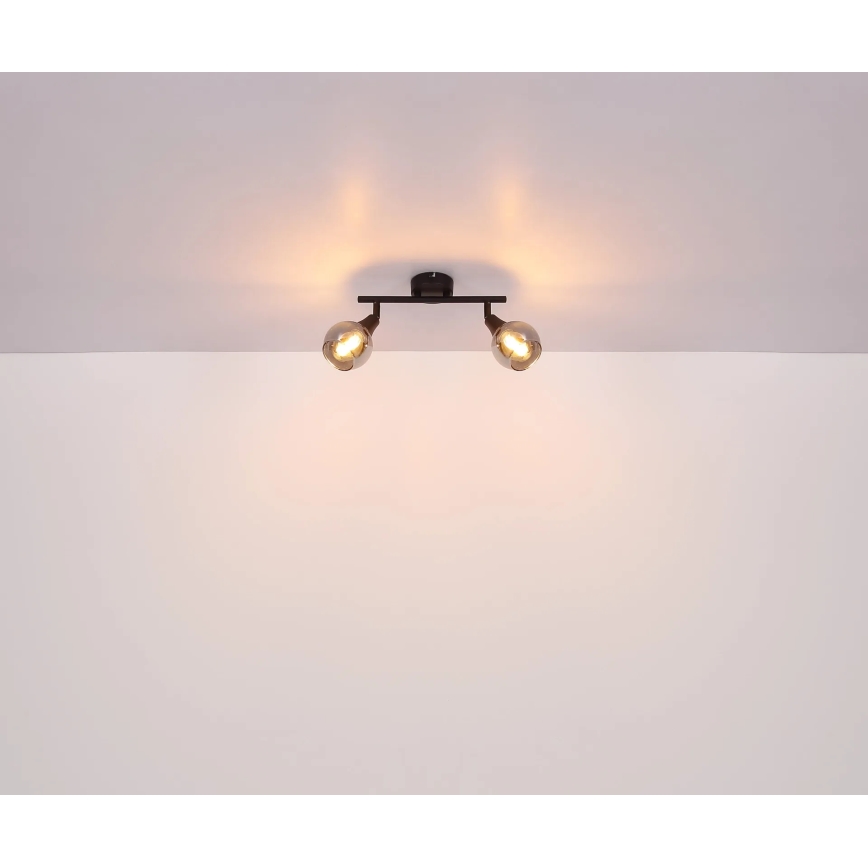 Globo - Точечный светильник 2xE14/40W/230V черный