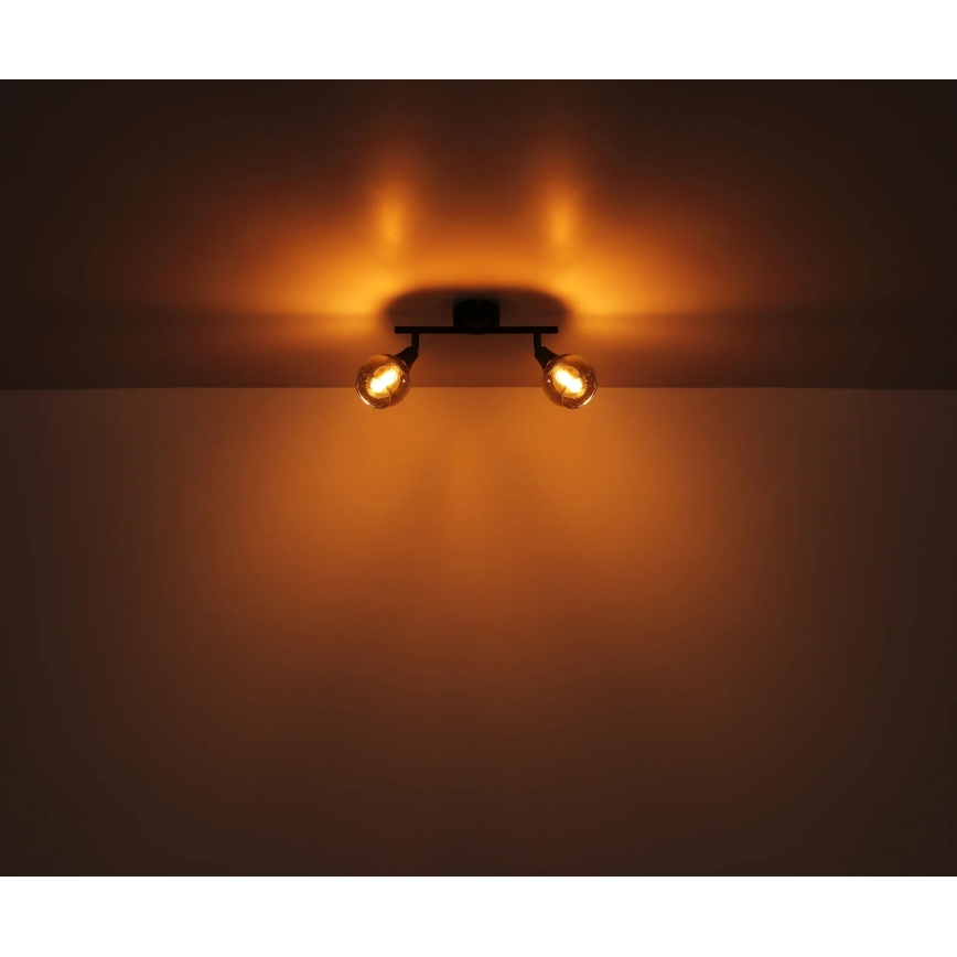 Globo - Точечный светильник 2xE14/40W/230V черный