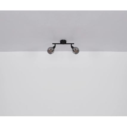 Globo - Точковий світильник 2xE14/40W/230V чорний