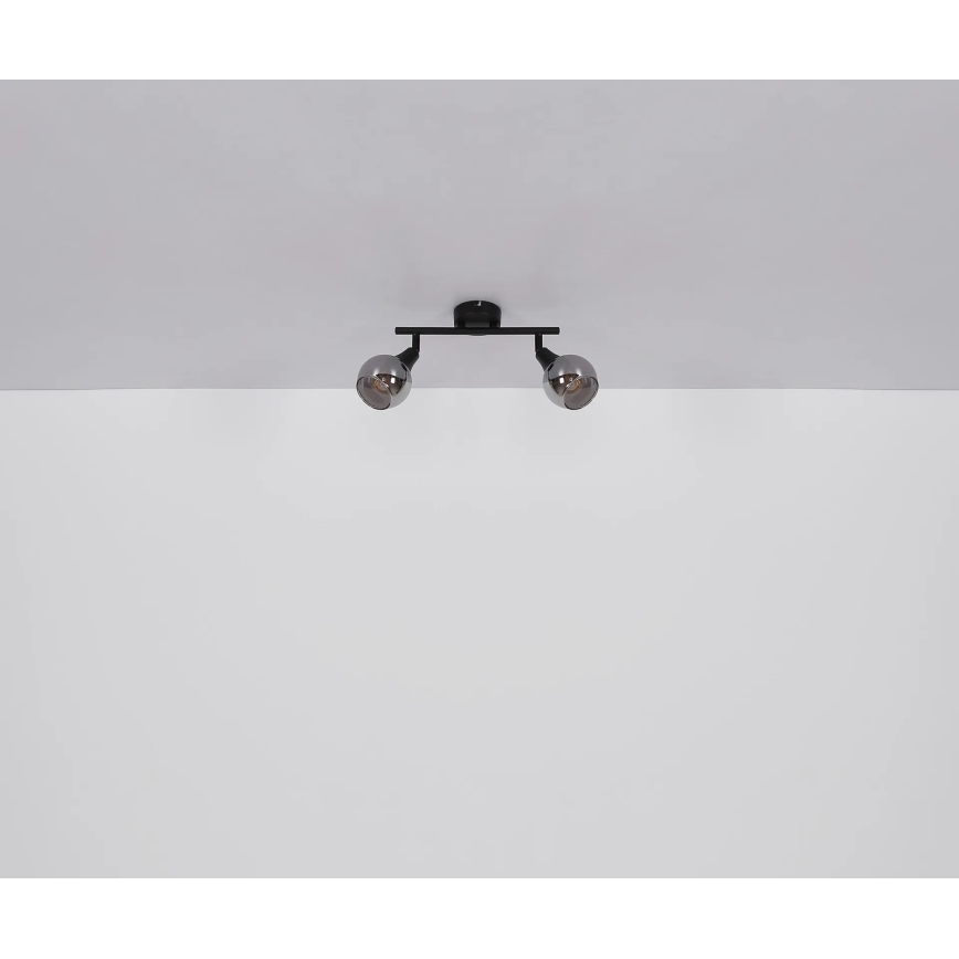 Globo - Точковий світильник 2xE14/40W/230V чорний