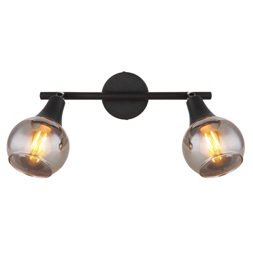 Globo - Точковий світильник 2xE14/40W/230V чорний