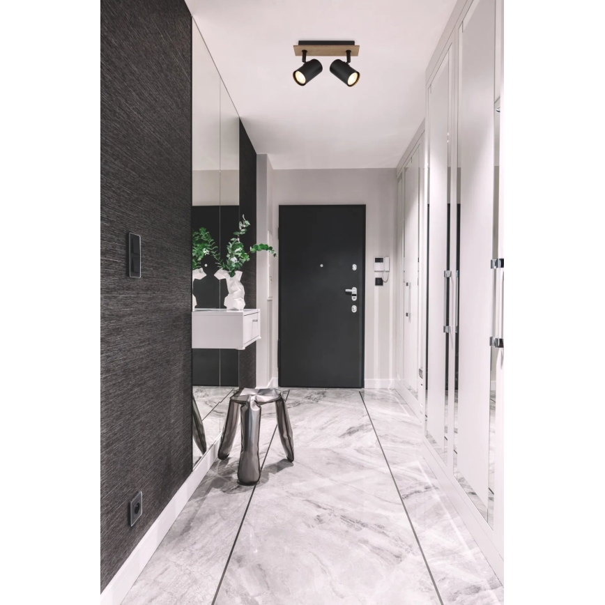 Globo - Точковий світильник 2xGU10/35W/230V