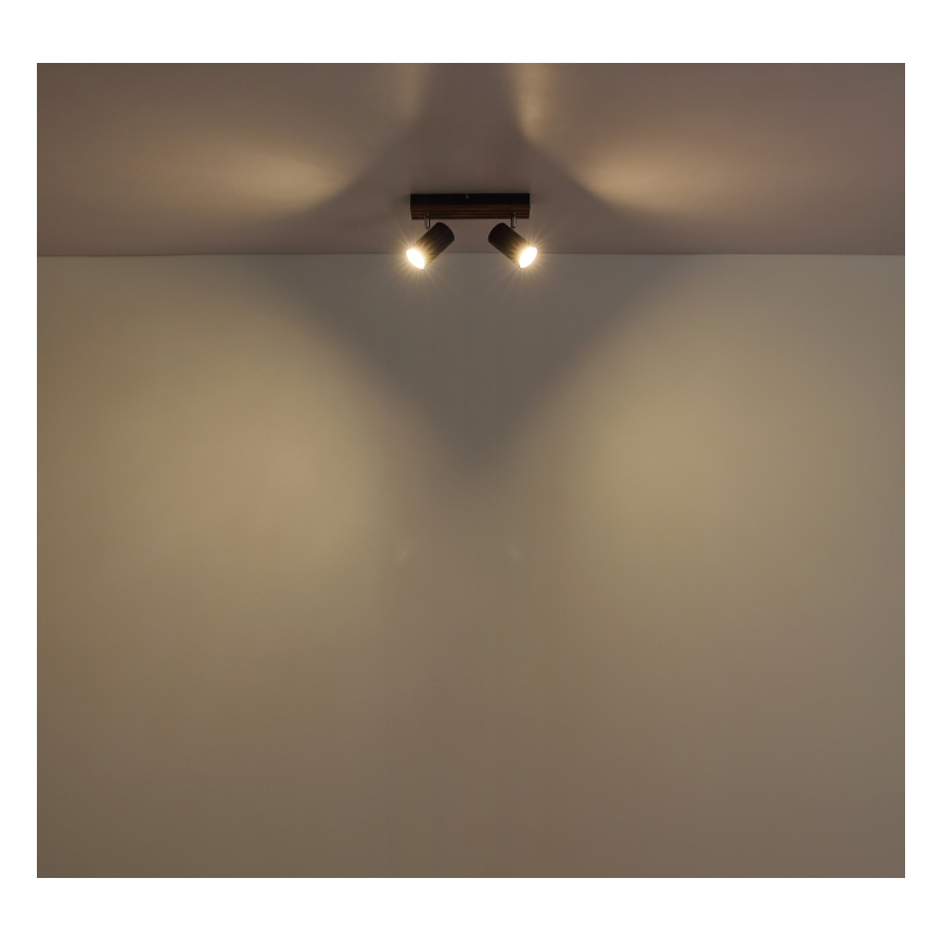 Globo - Точечный светильник 2xGU10/25W/230V черный