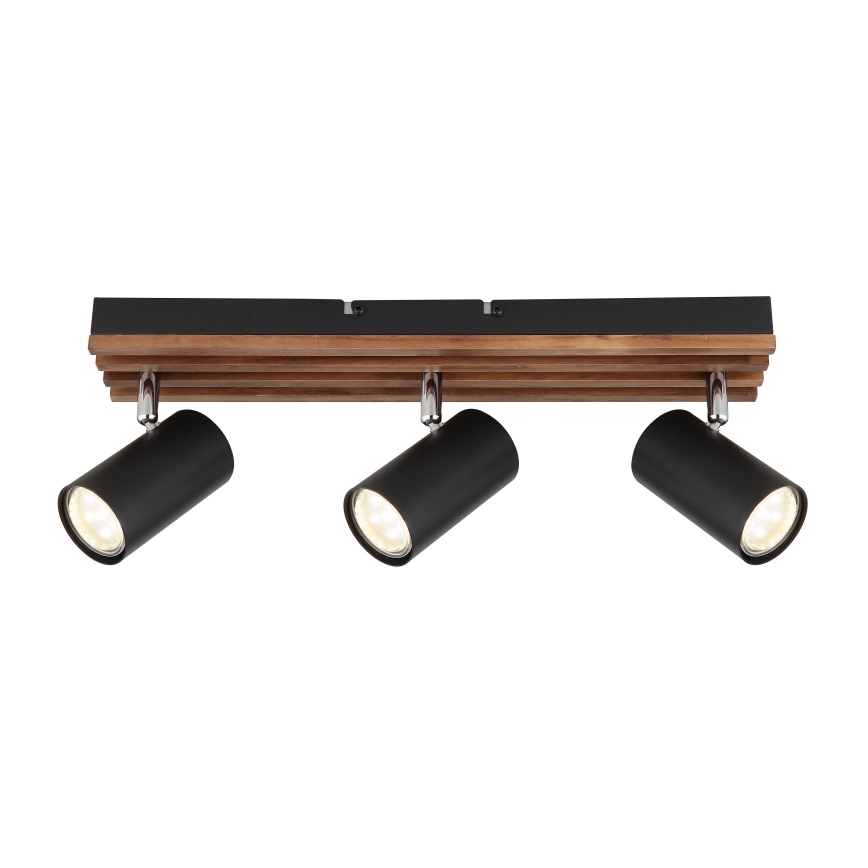 Globo - Точечный светильник 3xGU10/25W/230V черный