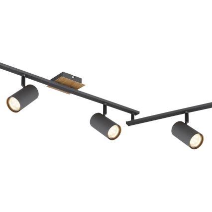 Globo - Точечный светильник 6xGU10/35W/230V антрацит