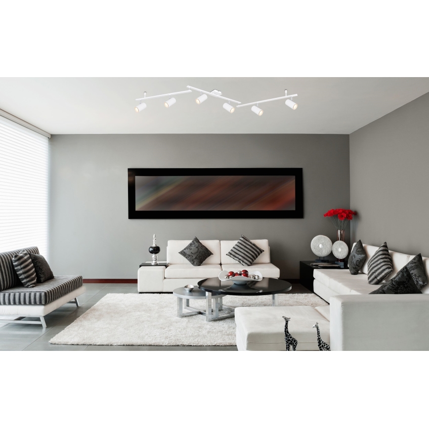 Globo - Точковий світильник 6xGU10/35W/230V білий