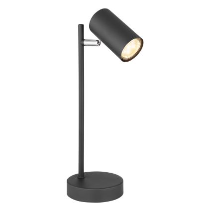 Globo - Настільна лампа 1xGU10/5W/230V чорний