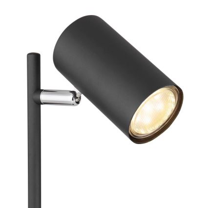 Globo - Настільна лампа 1xGU10/5W/230V чорний