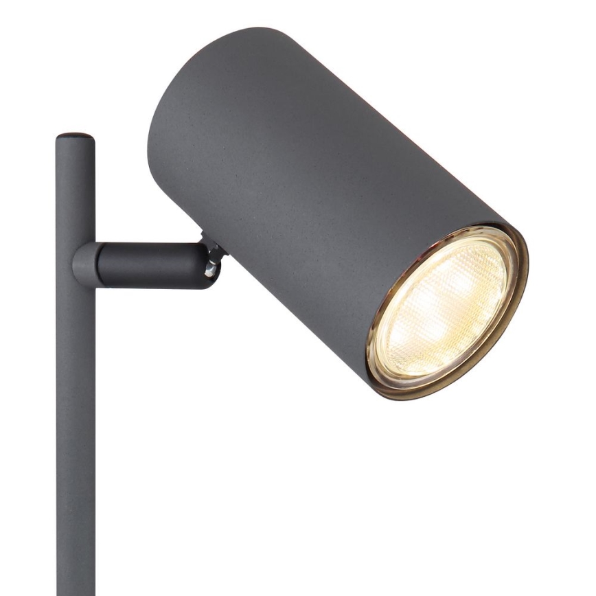 Globo - Настольная лампа 1xGU10/5W/230V серая/коричневая
