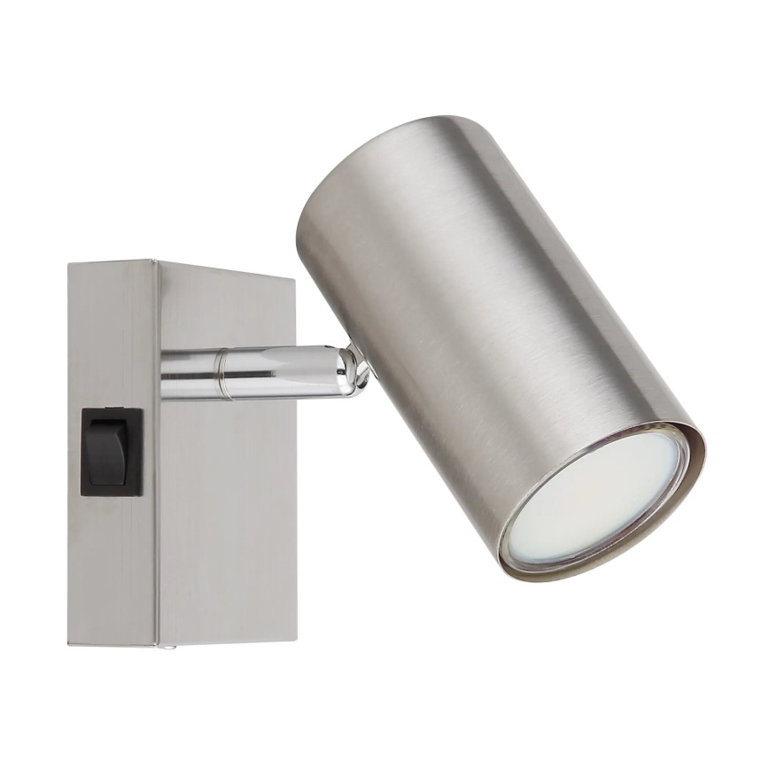 Globo - Настінний точковий світильник 1xGU10/25W/230V матовий хром