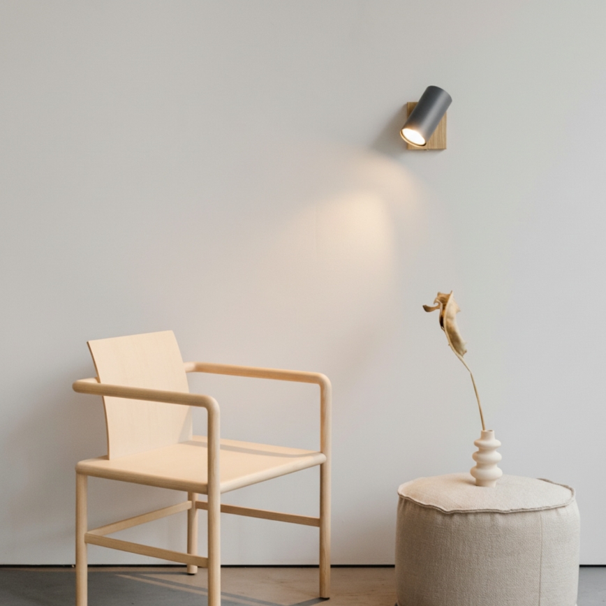 Globo - Настінний точковий світильник 1xGU10/25W/230V сірий/коричневий