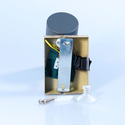 Globo - Настінний точковий світильник 1xGU10/25W/230V сірий/коричневий