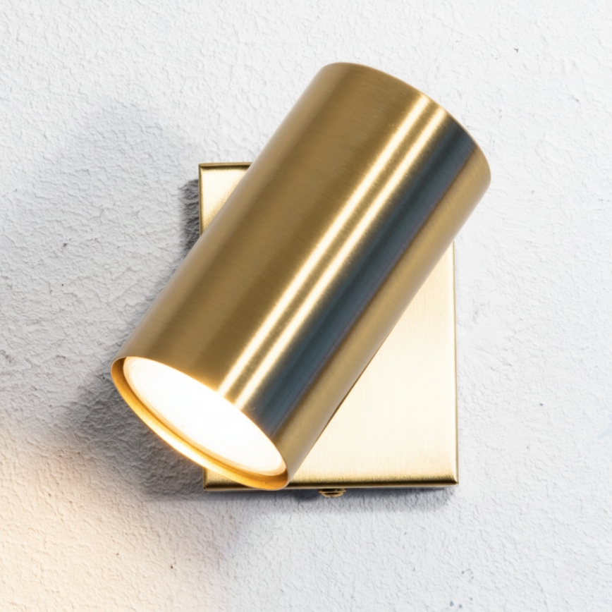 Globo - Настінний точковий світильник 1xGU10/25W/230V золотий