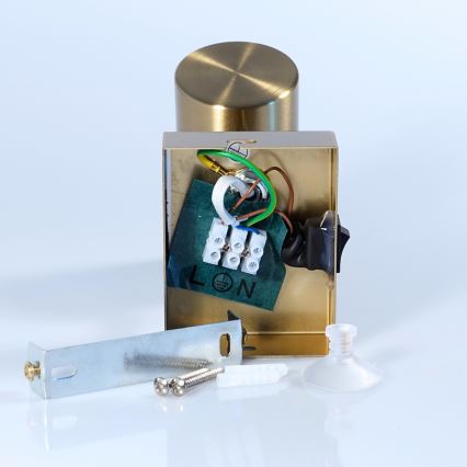 Globo - Настінний точковий світильник 1xGU10/25W/230V золотий