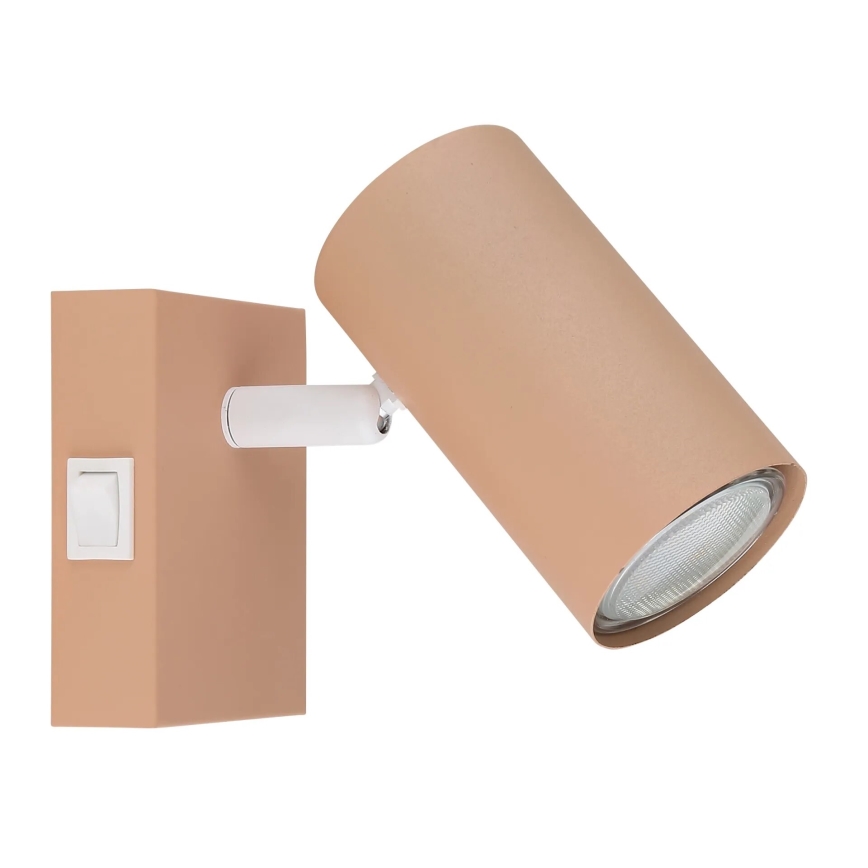 Globo - Настінний точковий світильник 1xGU10/25W/230V помаранчевий