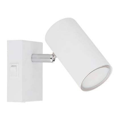 Globo - Настінний точковий світильник 1xGU10/25W/230V білий