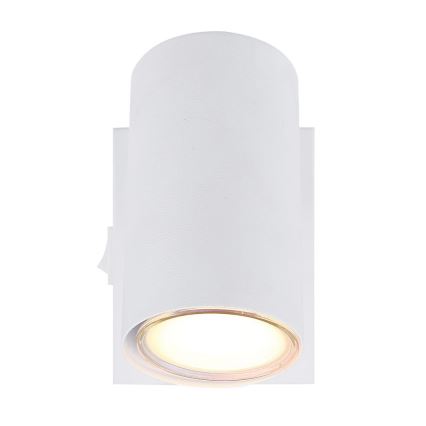 Globo - Настінний точковий світильник 1xGU10/25W/230V білий
