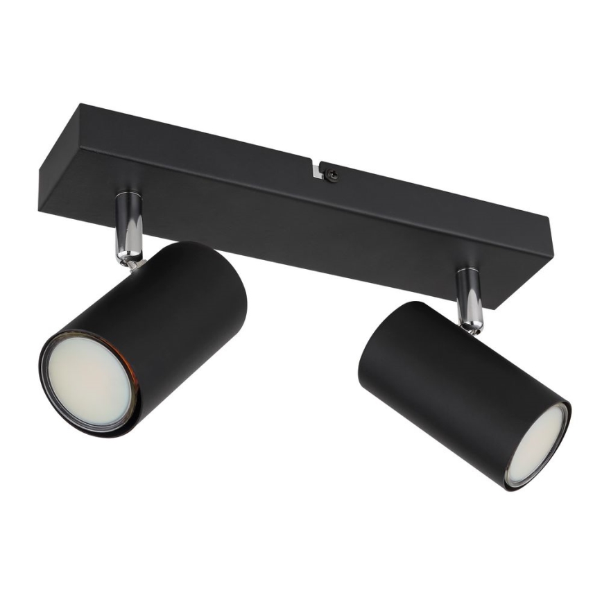Globo - Точечный светильник 2xGU10/35W/230V черный