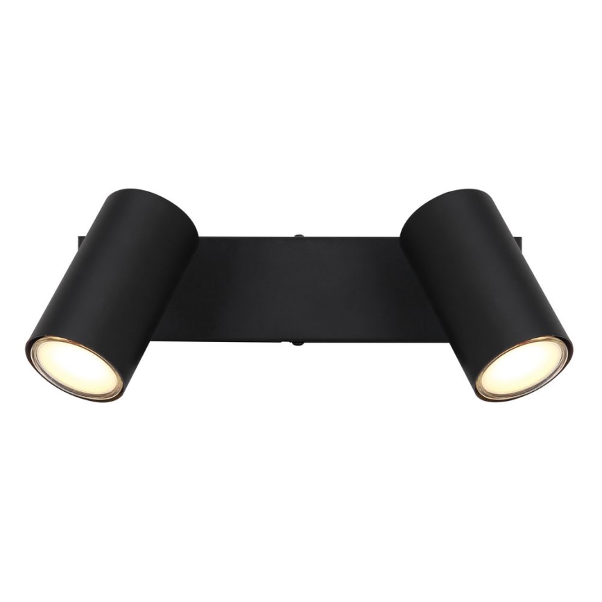 Globo - Точечный светильник 2xGU10/35W/230V черный