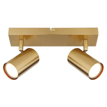 Globo - Точковий світильник 2xGU10/35W/230V золотий