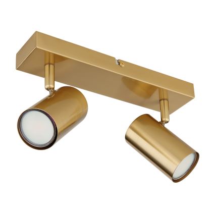 Globo - Точковий світильник 2xGU10/35W/230V золотий