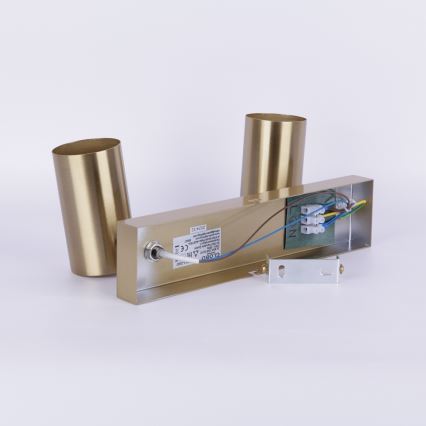 Globo - Точковий світильник 2xGU10/35W/230V золотий