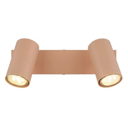 Globo - Точечный светильник 2xGU10/25W/230V оранжевый