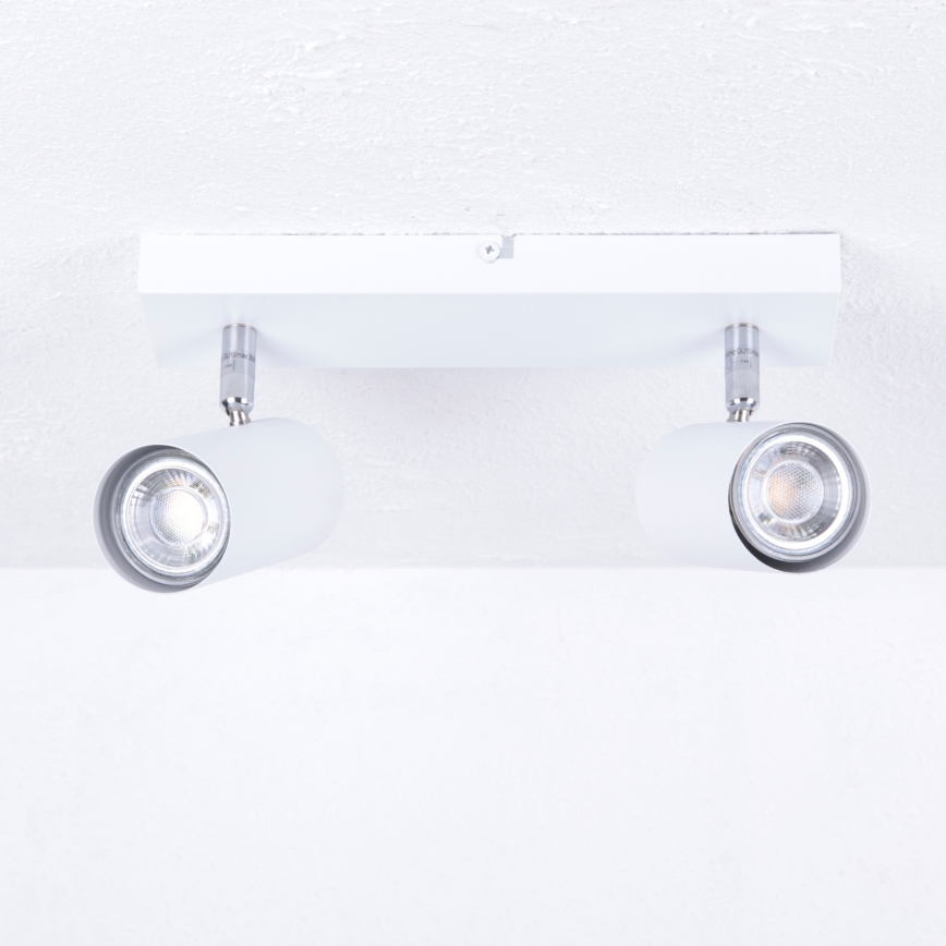 Globo - Точковий світильник 2xGU10/35W/230V білий