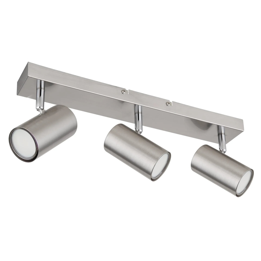 Globo - Точечный светильник 3xGU10/25W/230V матовый хром