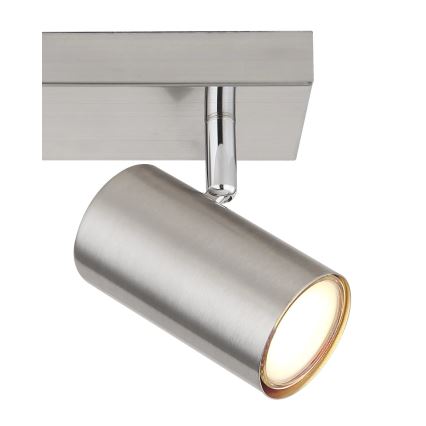 Globo - Точечный светильник 3xGU10/25W/230V матовый хром