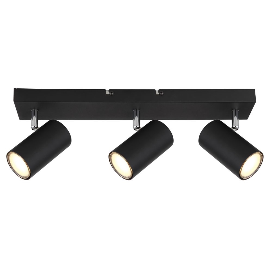 Globo - Точечный светильник 3xGU10/35W/230V черный
