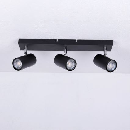 Globo - Точечный светильник 3xGU10/35W/230V черный