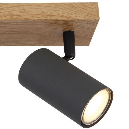 Globo - Точечный светильник 3xGU10/35W/230V серый/коричневый