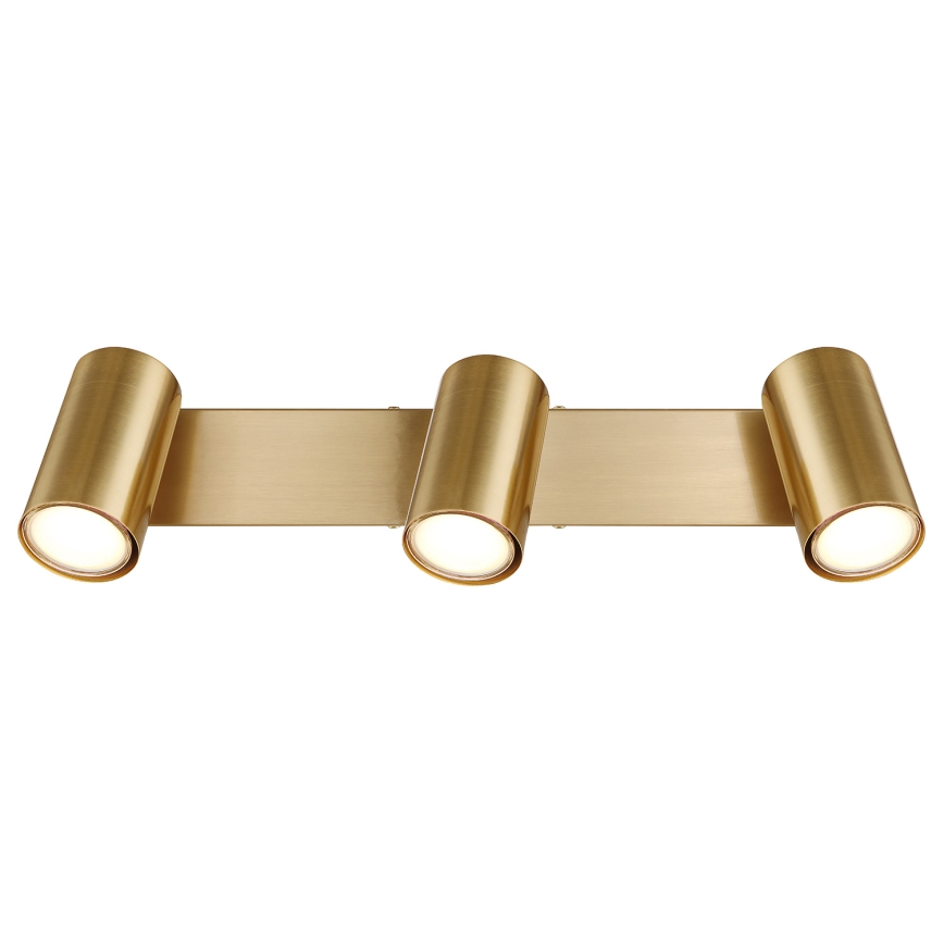 Globo - Точечный светильник 3xGU10/35W/230V золотистый