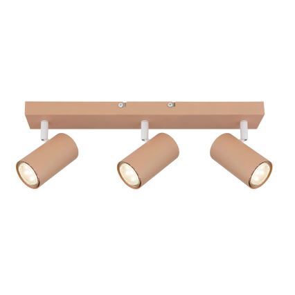 Globo - Точковий світильник 3xGU10/25W/230V помаранчевий