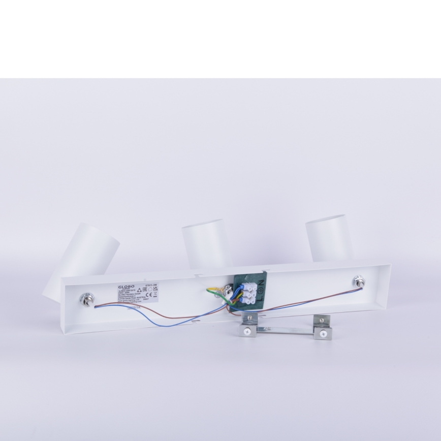 Globo - Точечный светильник 3xGU10/35W/230V белый