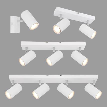 Globo - Точечный светильник 3xGU10/35W/230V белый