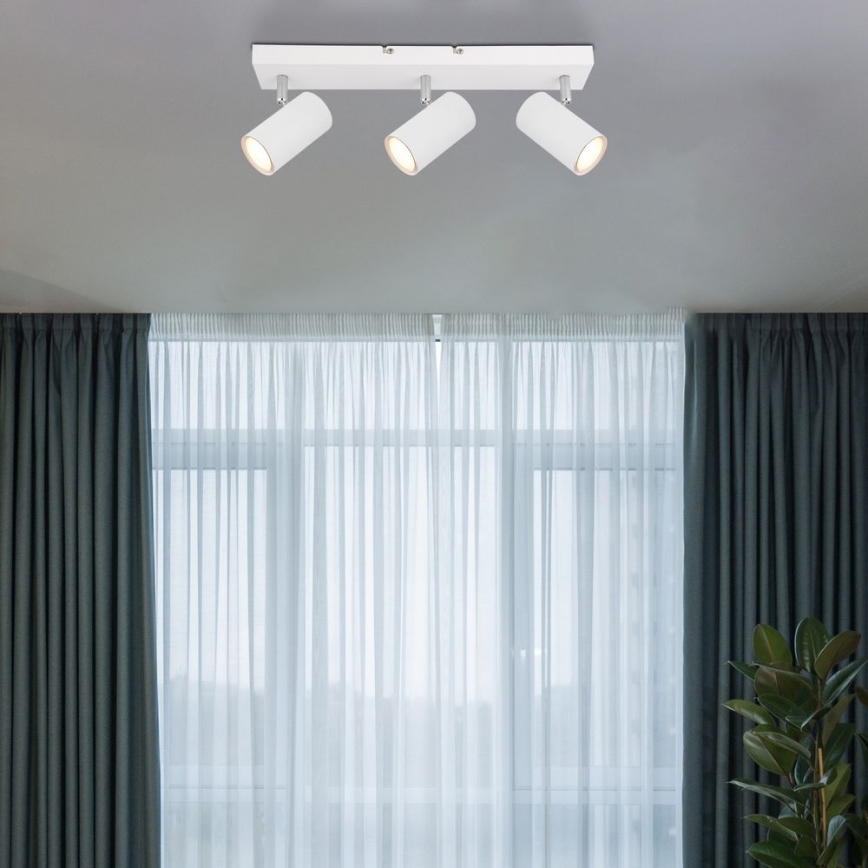 Globo - Точковий світильник 3xGU10/35W/230V білий