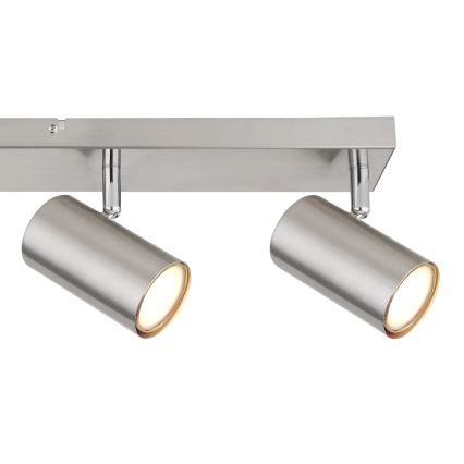 Globo - Точковий світильник 4xGU10/25W/230V матовий хром