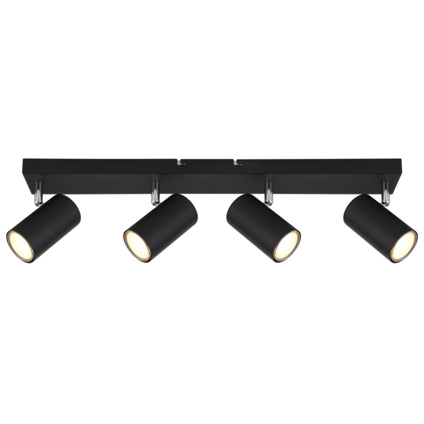 Globo - Точечный светильник 4xGU10/35W/230V черный