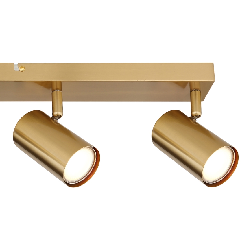 Globo - Точечный светильник 4xGU10/35W/230V золотистый