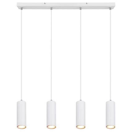 Globo - Подвесная люстра 4xGU10/35W/230V белая